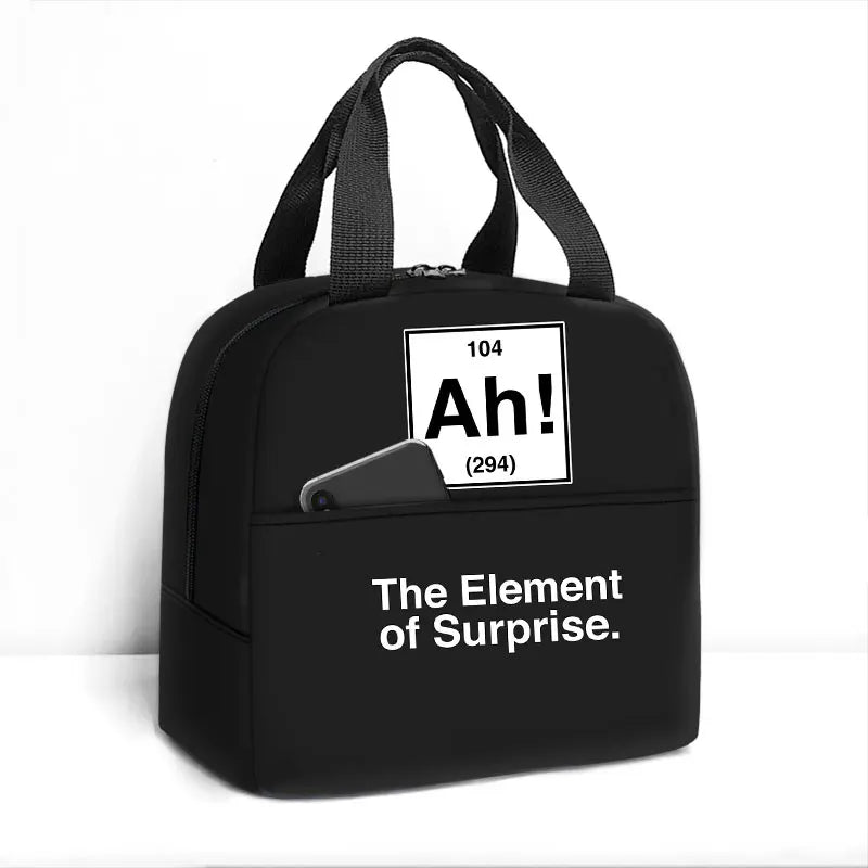 XXBQ-8280 / 22x20x10cm  9x8x4in Periodic Table of Elements lunch box