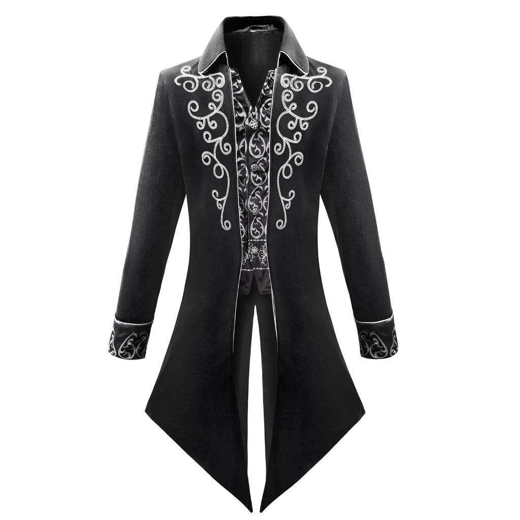 XXL / Black manteau médiéval