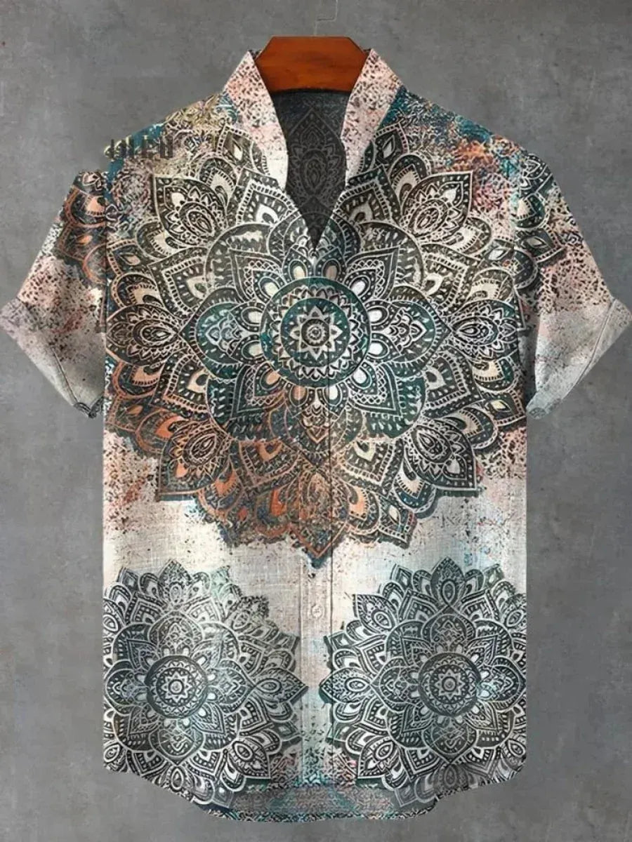 YM-0343 / L Chemise d'Été en Lin