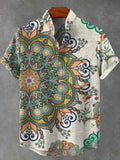 YM-0344 / 5XL Chemise d'Été en Lin
