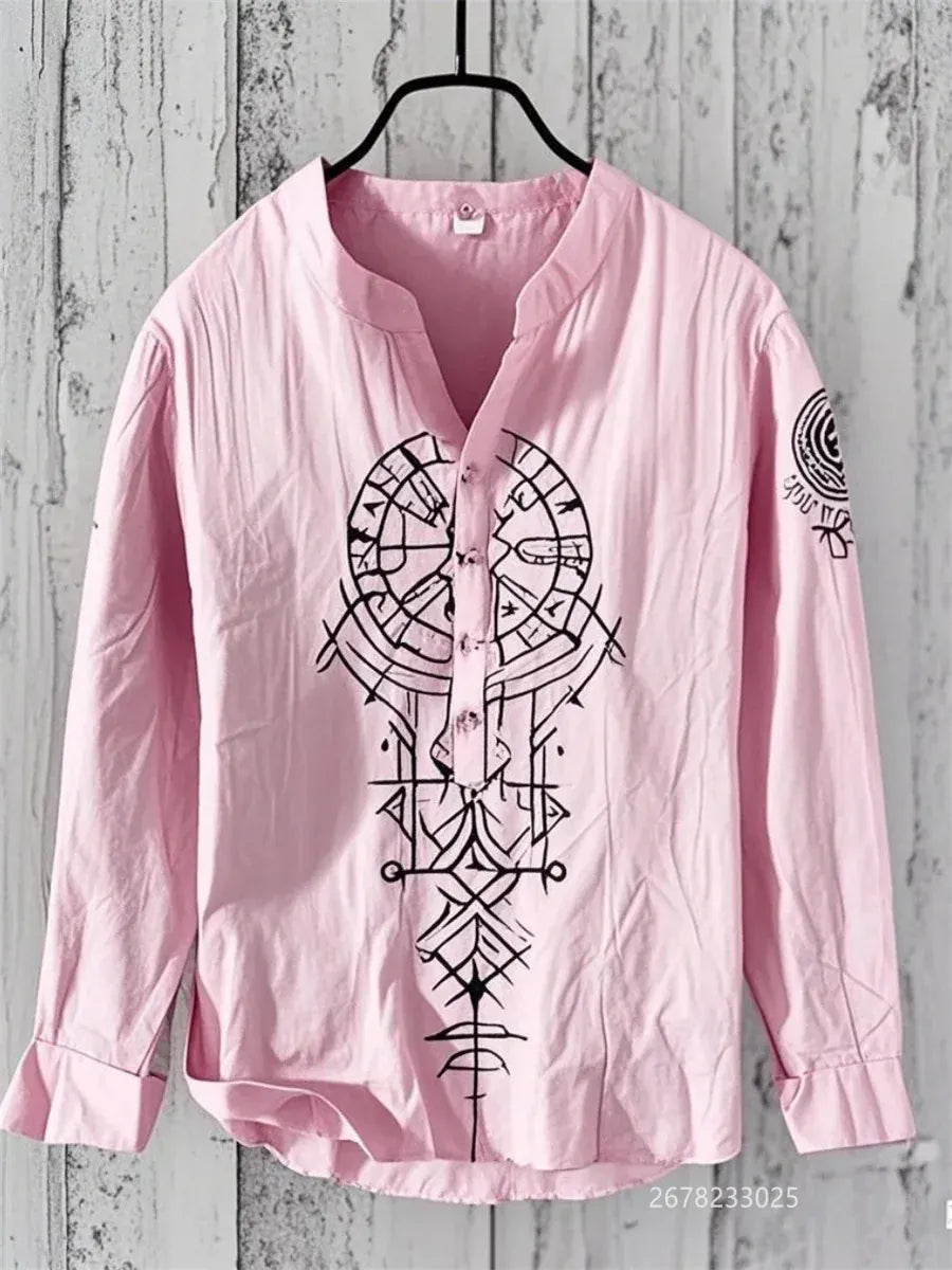 YM-0479 / XXXL Chemise en Lin