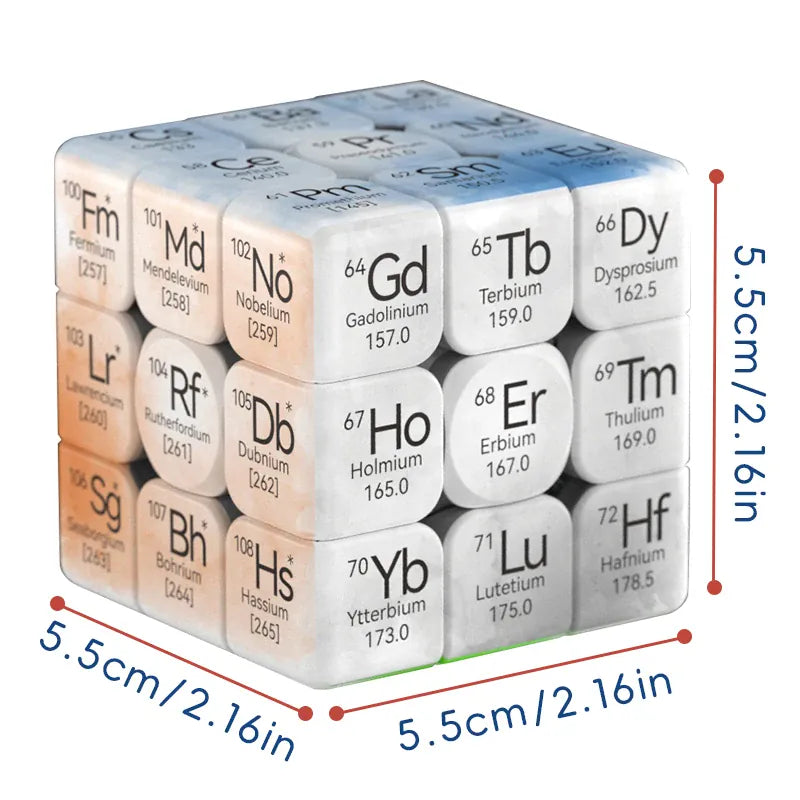 ZNX409 cube des éléments
